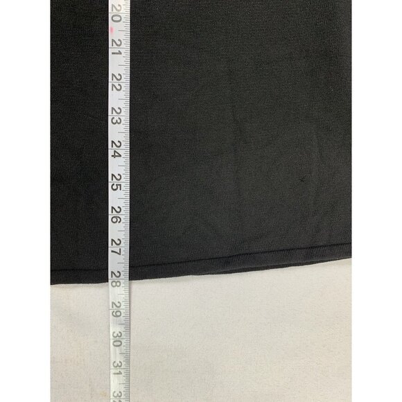 Roz & Ali Women's Onyx Black Cold Shoulder Blouse - Picture 5 of 7